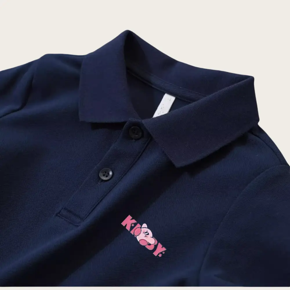 Japanese Style Kirby Boys T-Shirt Black 1600cm — feature 11