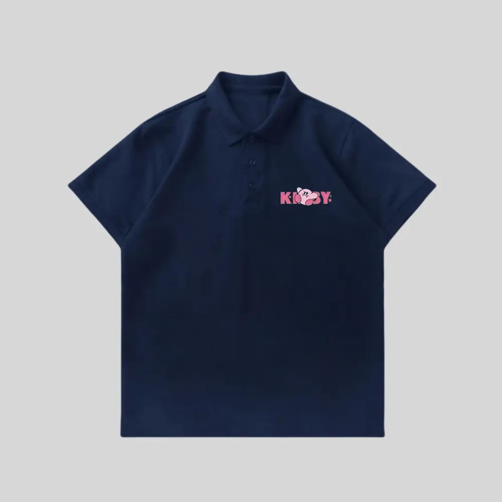 Japanese Style Kirby Boys T-Shirt Black 1600cm — feature 5