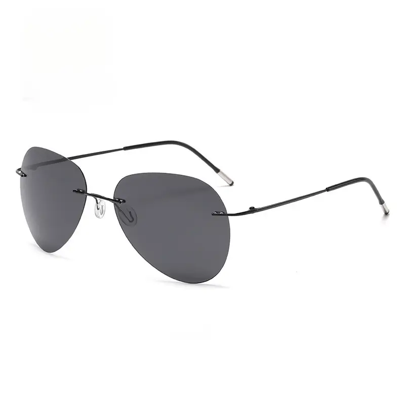 Memory Titanium Aviator Sunglasses for Men - Image 13