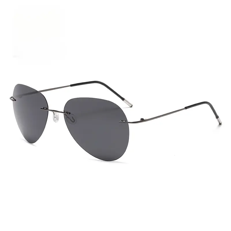 Memory Titanium Aviator Sunglasses for Men - Image 2