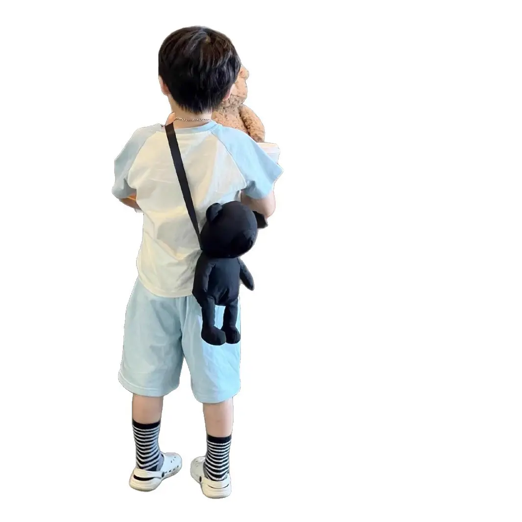 Cartoon Boys Cotton Casual Shorts Set Small Medium - Image 5