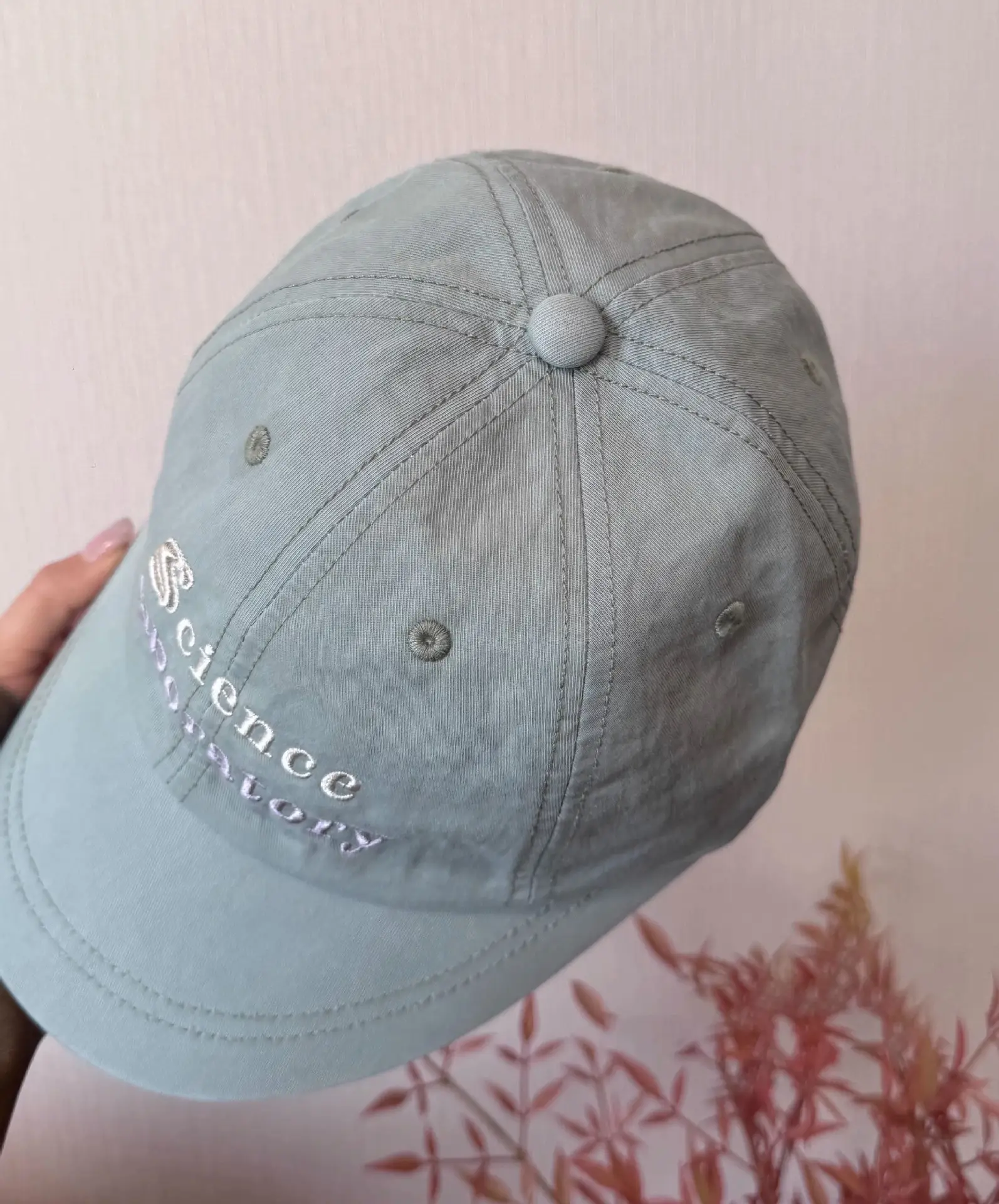 Science Laboratory Beige Cap for Men Women — feature 2