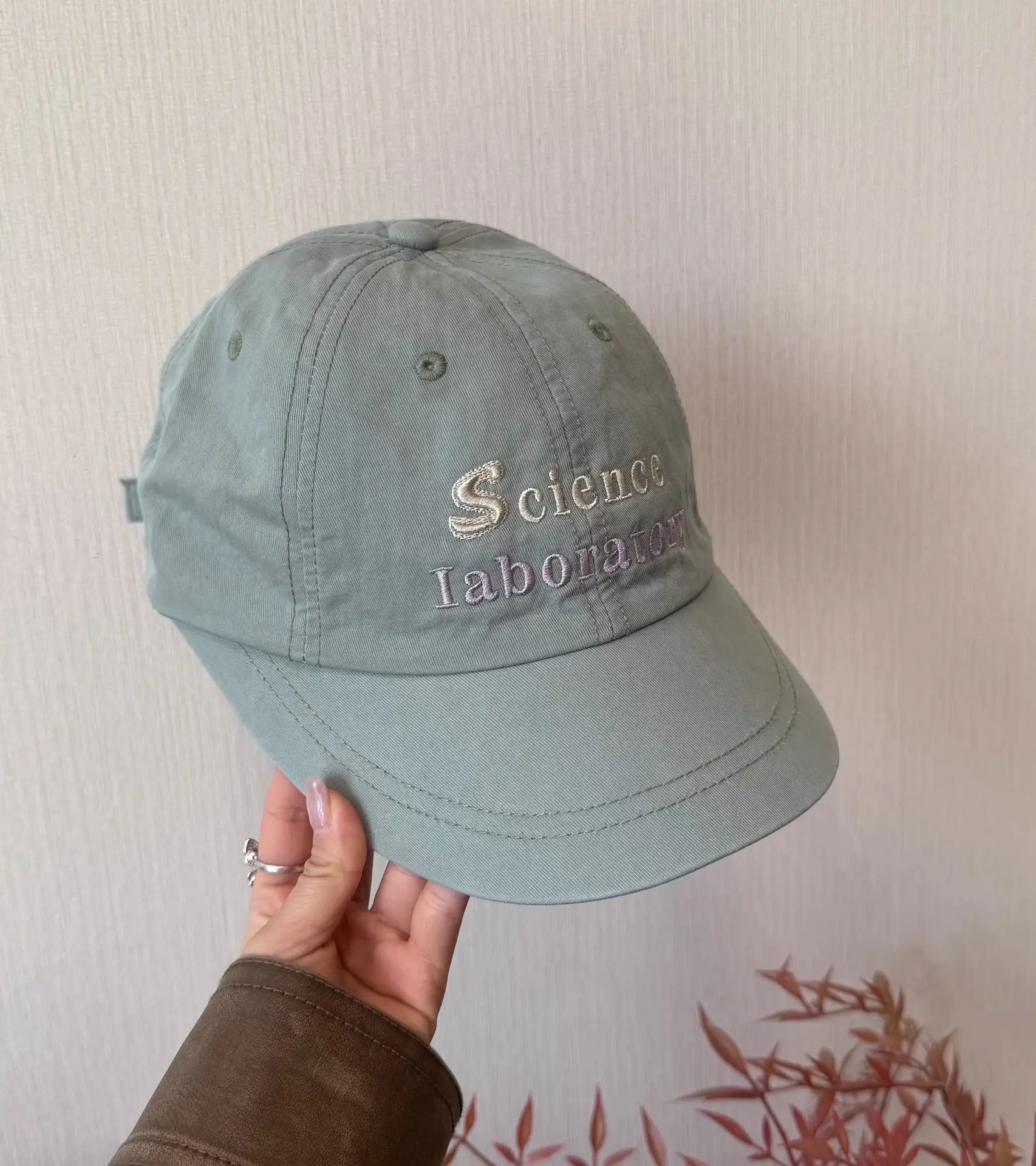 Science Laboratory Beige Cap for Men Women — feature 3