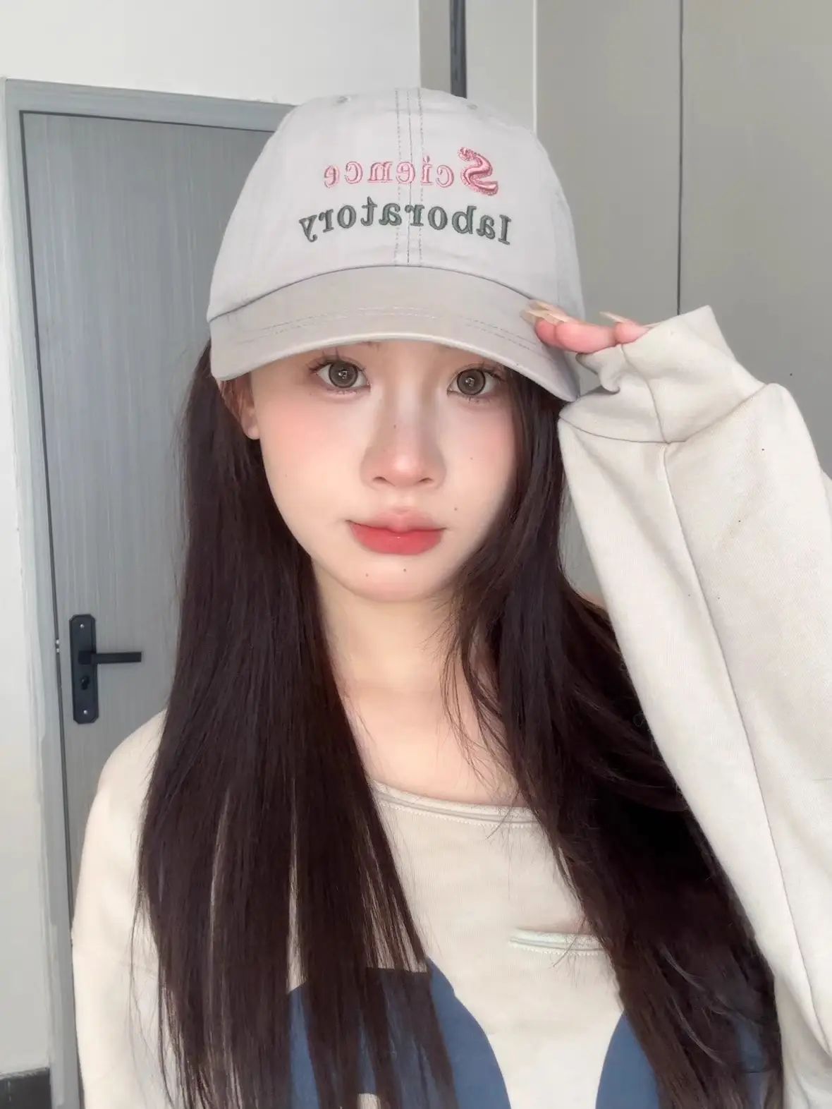 Science Laboratory Beige Cap for Men Women — feature 7