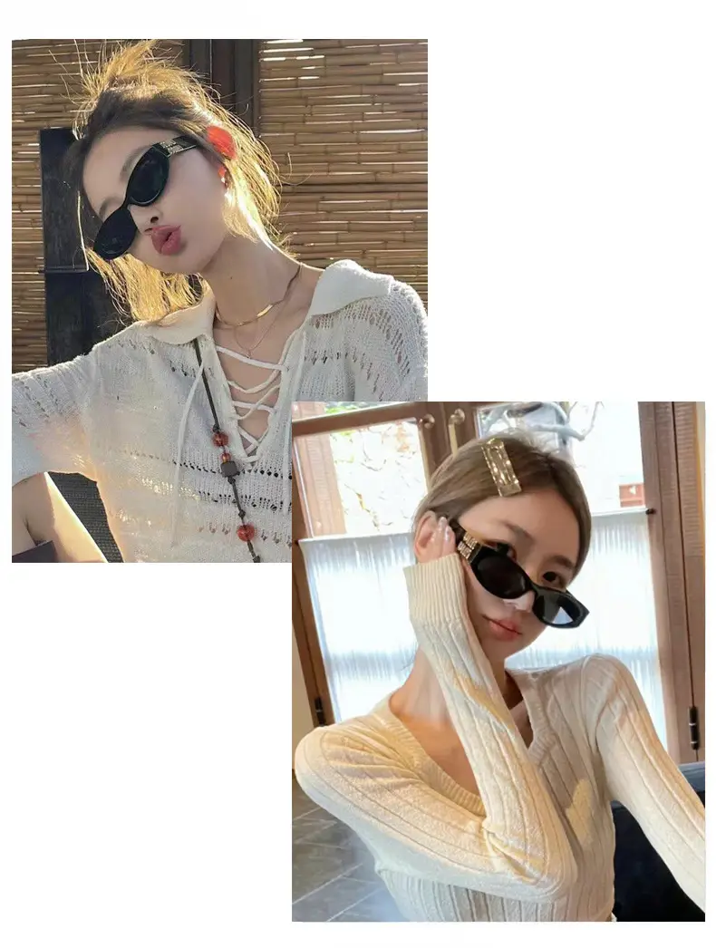 Women Retro Cat-Eye Sunglasses 2025 Slimming Photo Protection β feature 3