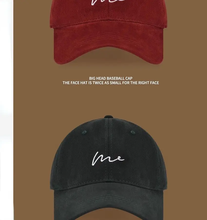 White Embroidered Baseball Cap for Women Men — feature 14