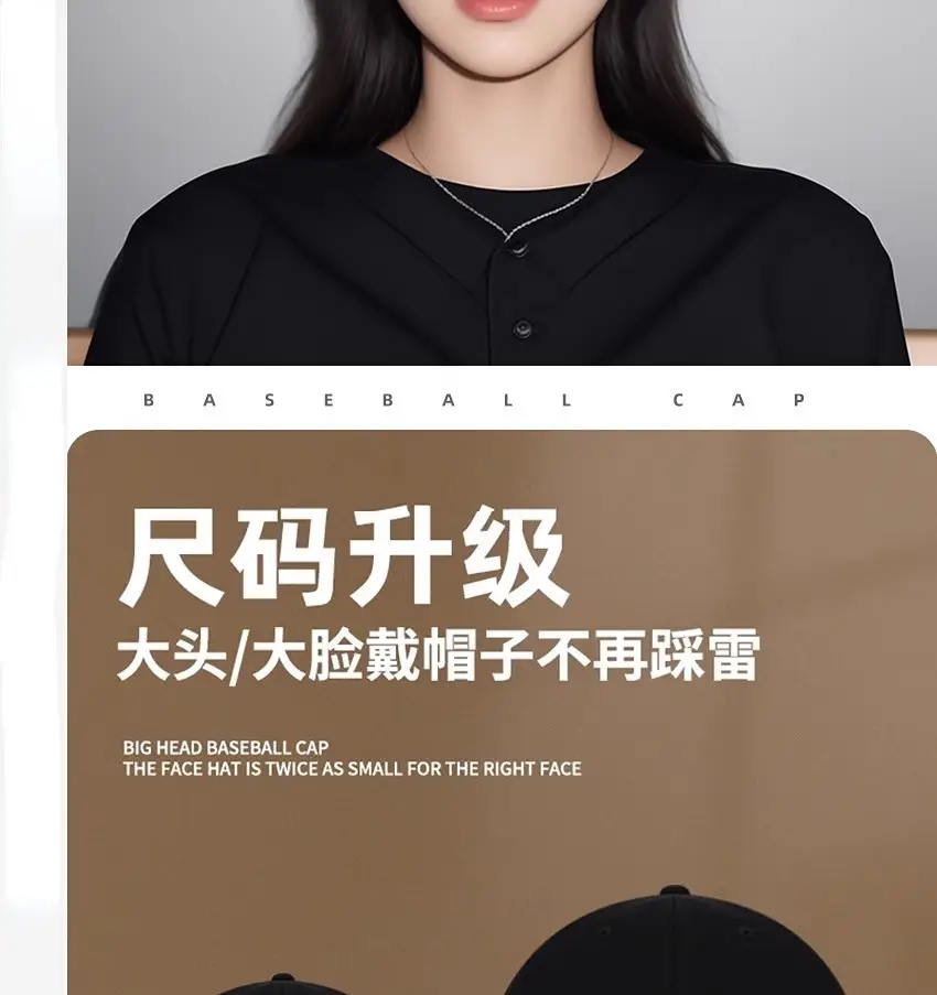 White Embroidered Baseball Cap for Women Men — feature 3