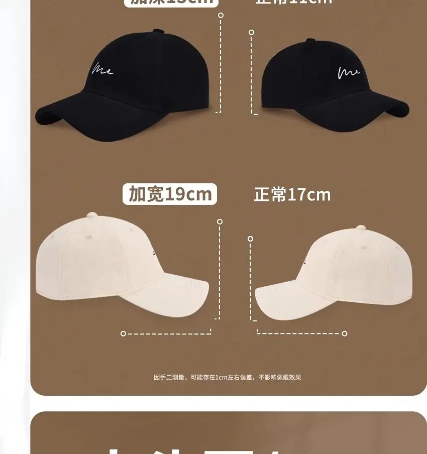 White Embroidered Baseball Cap for Women Men — feature 7