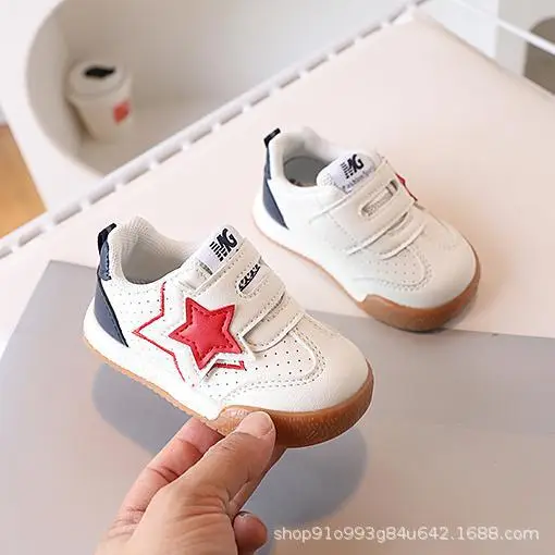 Baby Soft-Soled Toddler Shoes 2025 Spring & Fall New Baby Shoes Men's Shoes Children's Sports Shoes Girls Casual Boards - Image 6