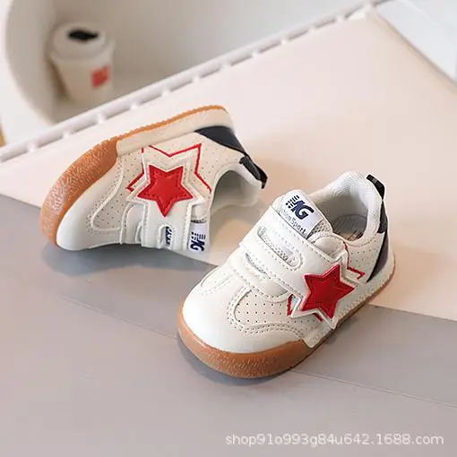 Baby Soft-Soled Toddler Shoes 2025 Spring & Fall New Baby Shoes Men's Shoes Children's Sports Shoes Girls Casual Boards - Image 7