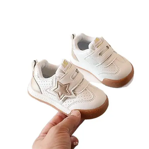 Baby Soft-Soled Toddler Shoes 2025 Spring & Fall New Baby Shoes Men's Shoes Children's Sports Shoes Girls Casual Boards - Image 8