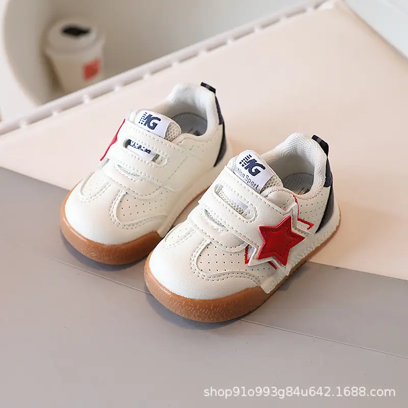 Baby Soft-Soled Toddler Shoes 2025 Spring & Fall New Baby Shoes Men's Shoes Children's Sports Shoes Girls Casual Boards — feature 12