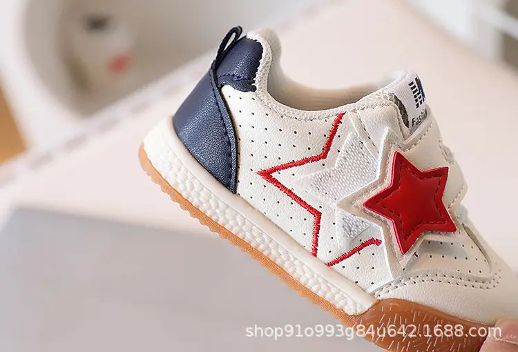 Baby Soft-Soled Toddler Shoes 2025 Spring & Fall New Baby Shoes Men's Shoes Children's Sports Shoes Girls Casual Boards — feature 2