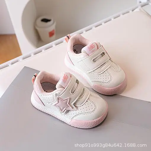 Baby Soft-Soled Toddler Shoes 2025 Spring & Fall New Baby Shoes Men's Shoes Children's Sports Shoes Girls Casual Boards - Image 3