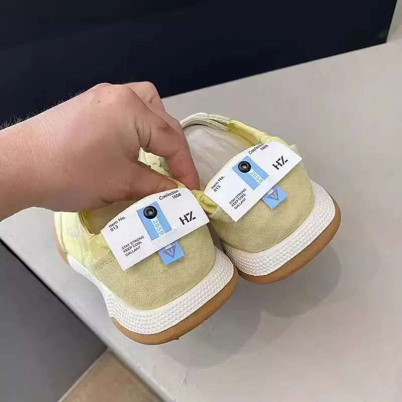 Trendy Popular Height-Increasing Thick-Soled German Training Shoes for Women 2025 Spring New Style Casual Flat Sports White Shoes