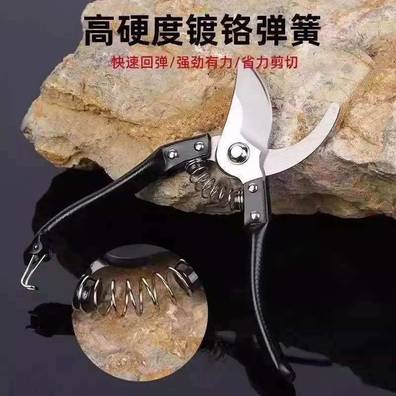 Stainless Steel Pruning Scissors, Household Gardening Scissors, Thick Fruit Tree Pruning Scissors, Garden Pruning Scissors Wholesale — feature 4