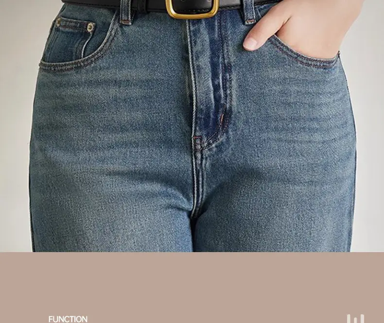 Women's Antique Leather Belt Brown Cross-Border Style — feature 2