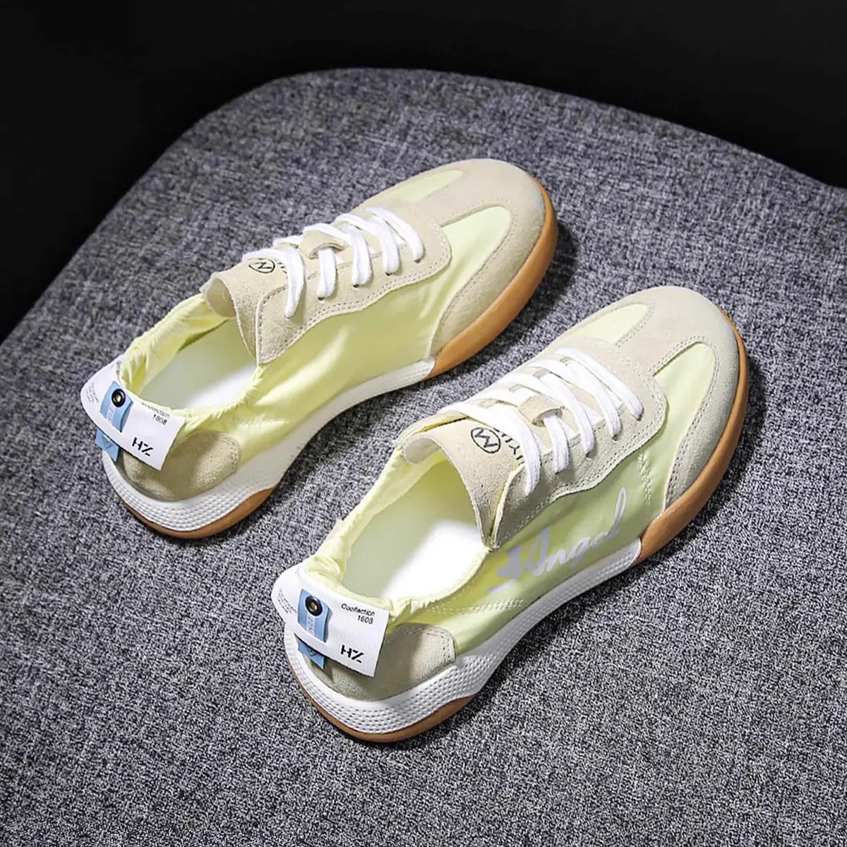 Women White Soft Sole Ballet Training Shoes 2025 - Image 2
