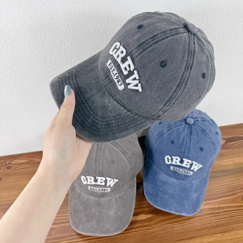 Korean Style Embroidered Letter Cap for Men Women — feature 3