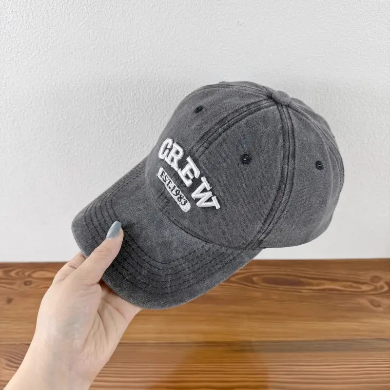 Korean Style Embroidered Letter Cap for Men Women — feature 8