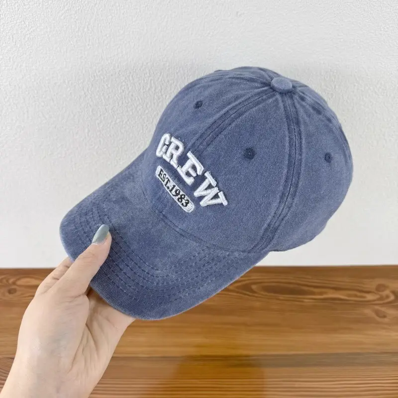 Korean Style Embroidered Letter Cap for Men Women - Image 4
