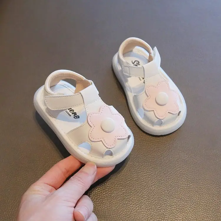 Baby Girl Floral Sandals 1-3Yr Soft Soled — feature 2