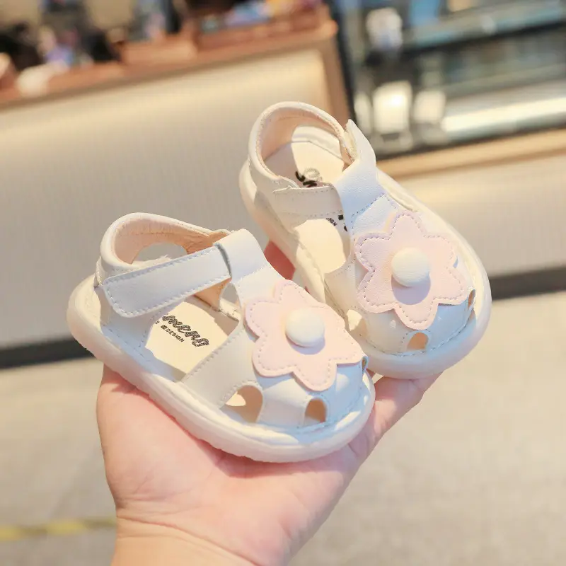 Baby Girl Floral Sandals 1-3Yr Soft Soled — feature 3