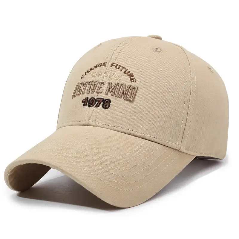 American Hard Top Sun Hat with "Active Mind" Embroidery - Image 6