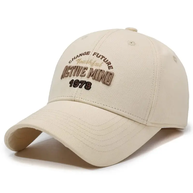American Hard Top Sun Hat with "Active Mind" Embroidery - Image 7