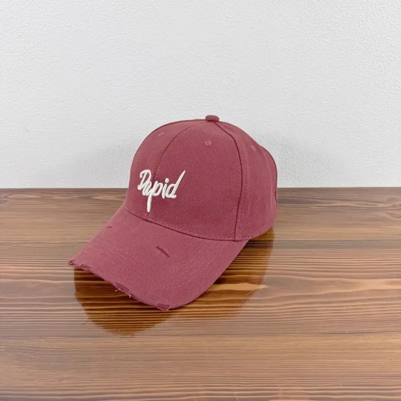 Korean Style New Letter Embroidery Baseball Cap for Men Women — feature 16
