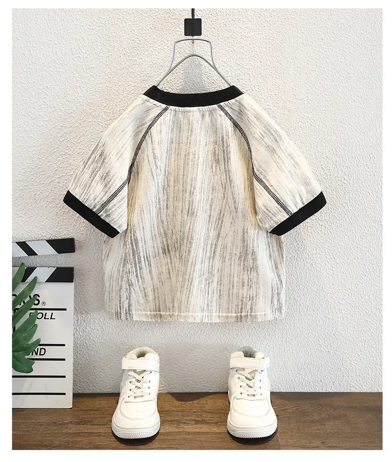 Boys Tie-Dye Short Sleeve T-Shirt Summer 2025 — feature 8