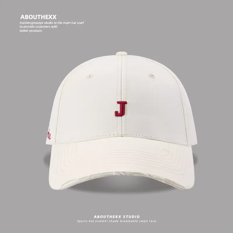 White L-Headed Baseball Cap for Women - Image 15