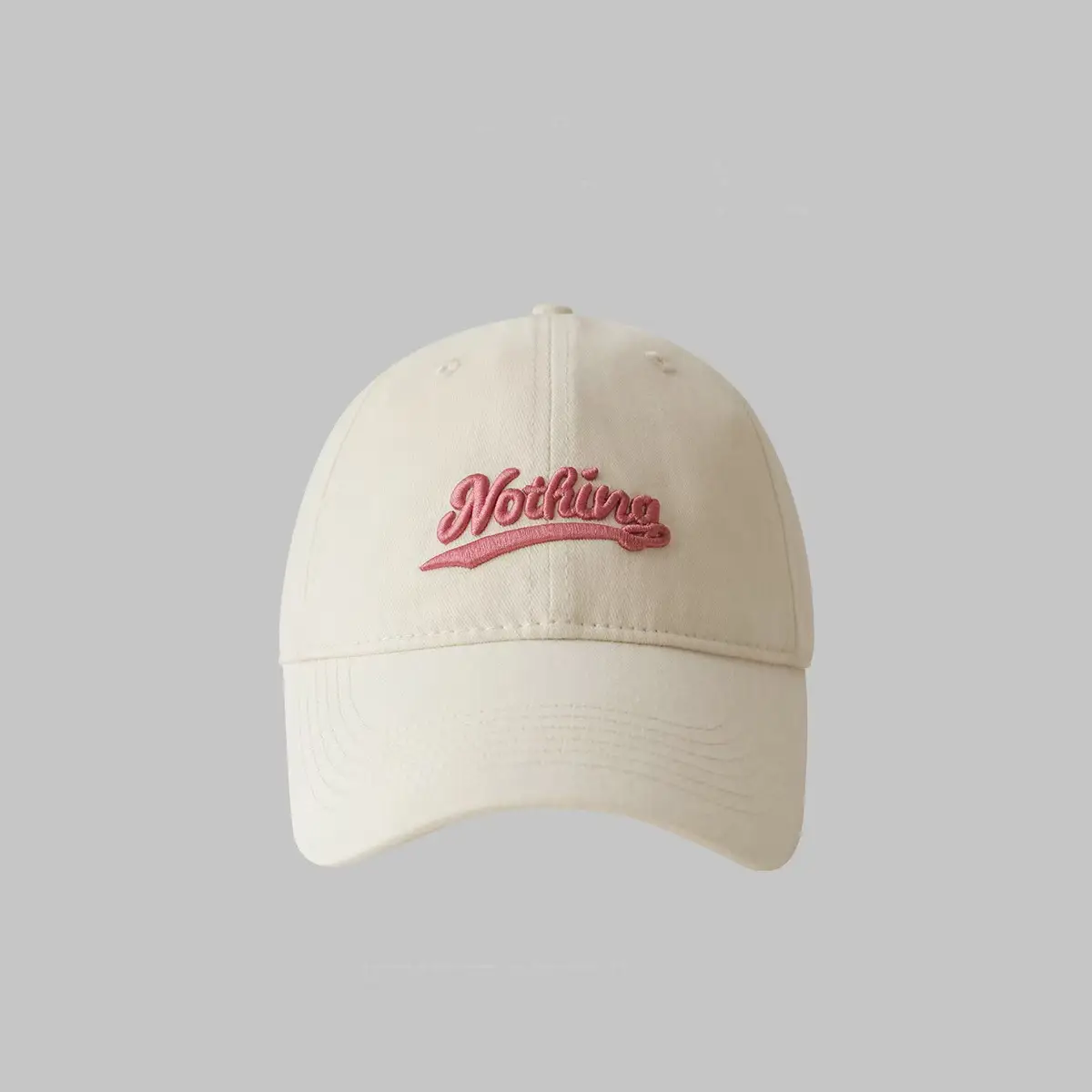 White L-Headed Baseball Cap for Women - Image 6