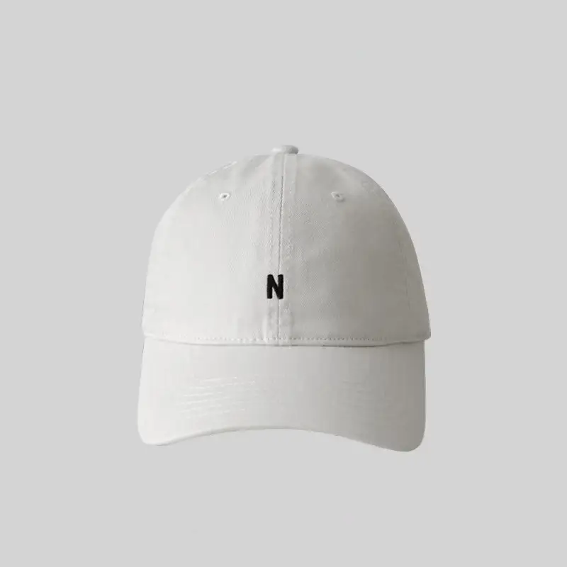 White L-Headed Baseball Cap for Women - Image 9