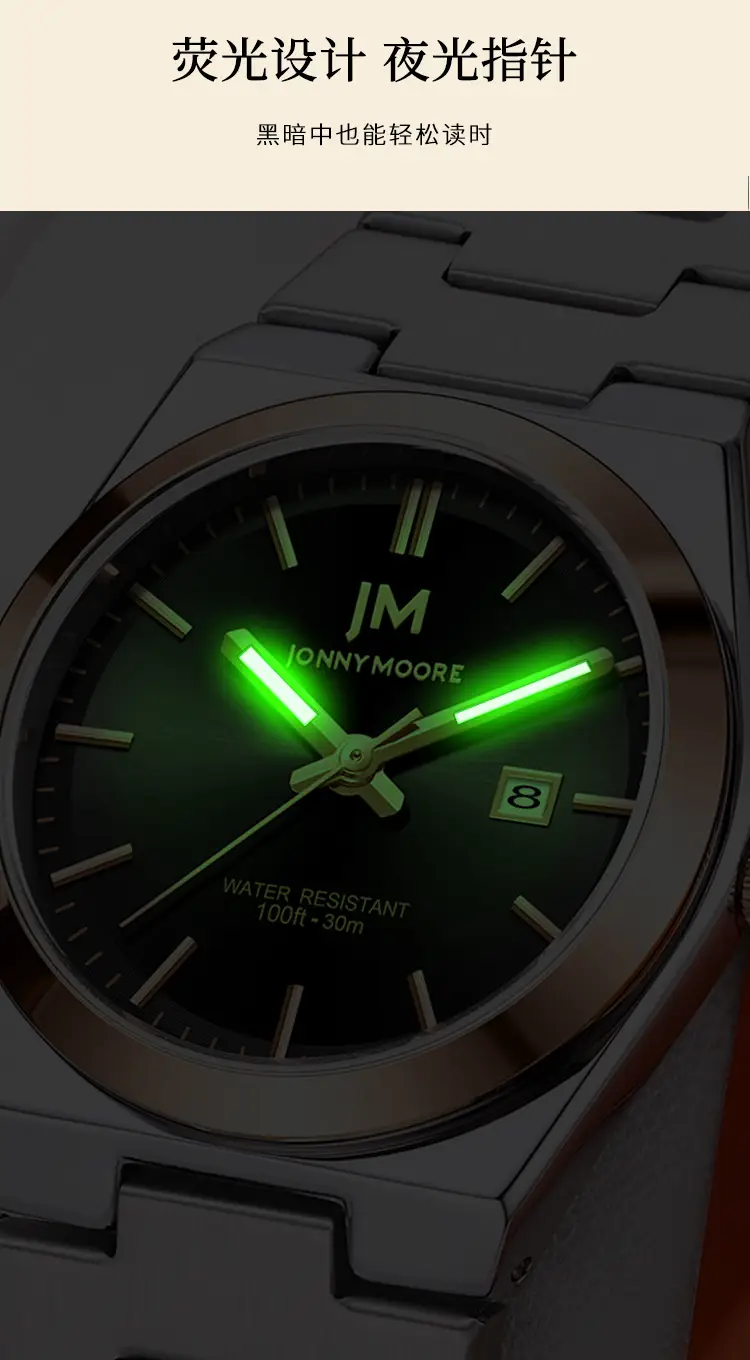Women Business Fashion Watch Waterproof Luminous Calendar — feature 15