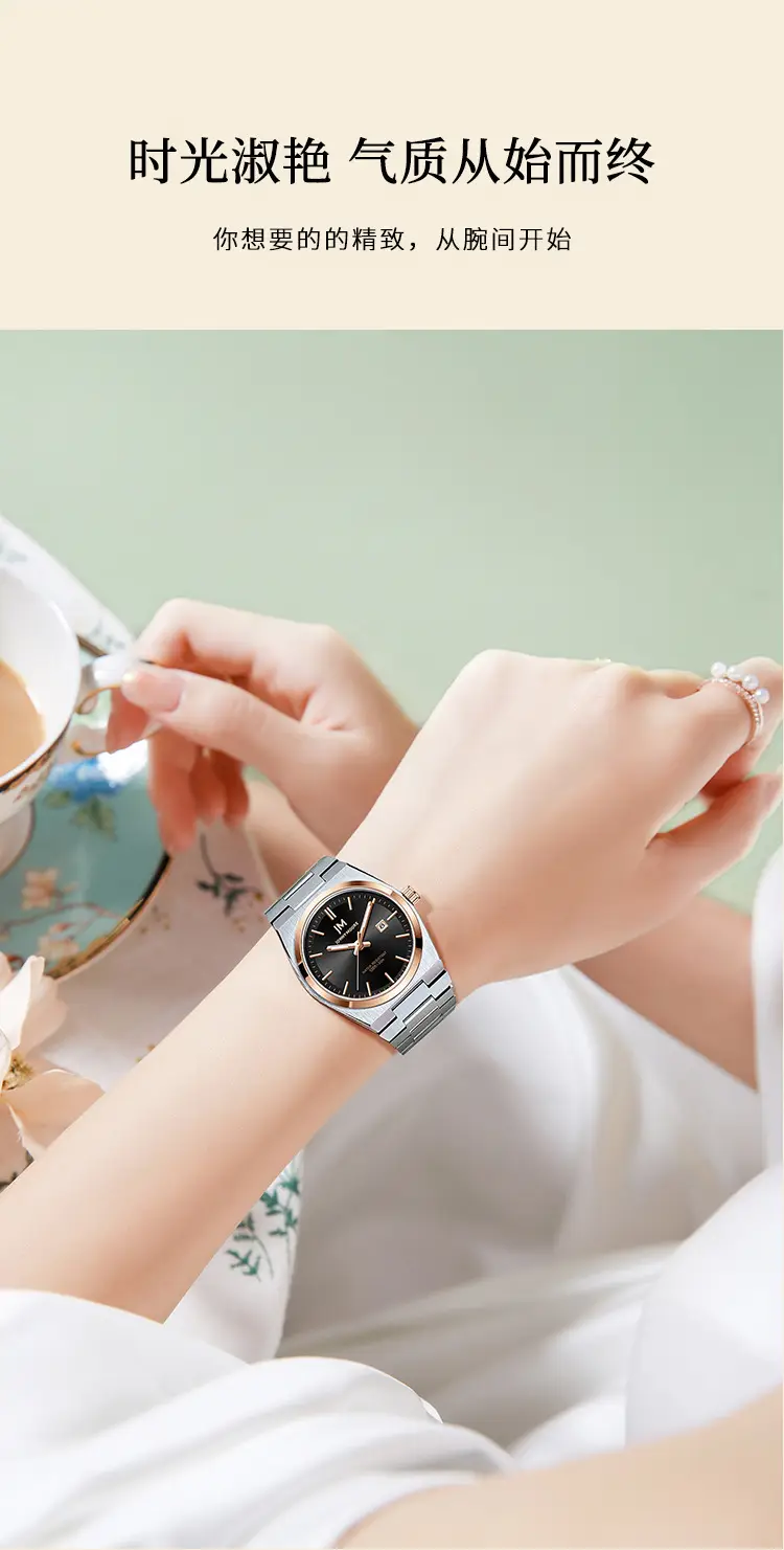 Women Business Fashion Watch Waterproof Luminous Calendar — feature 4