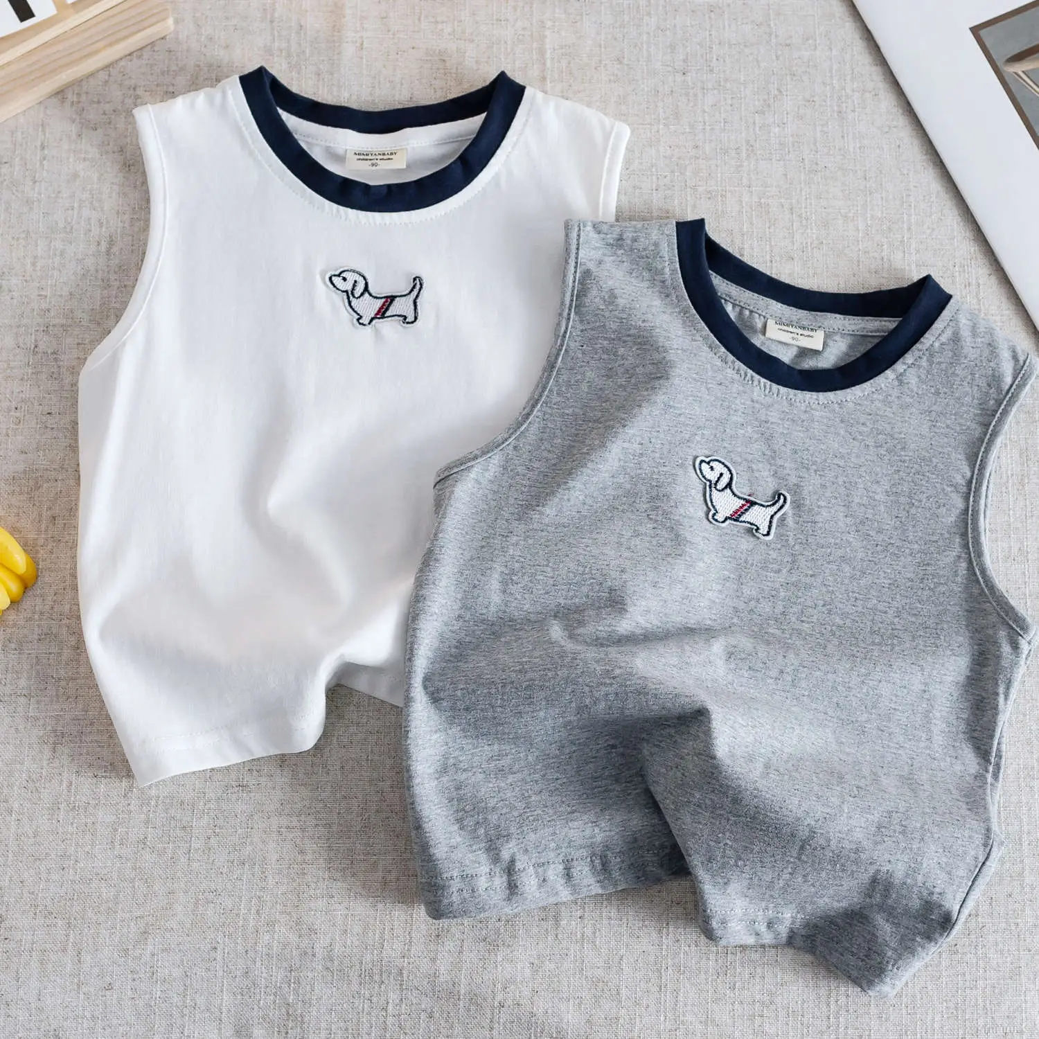 Children's Vest Boys Pure Cotton 2025 Summer - Image 4