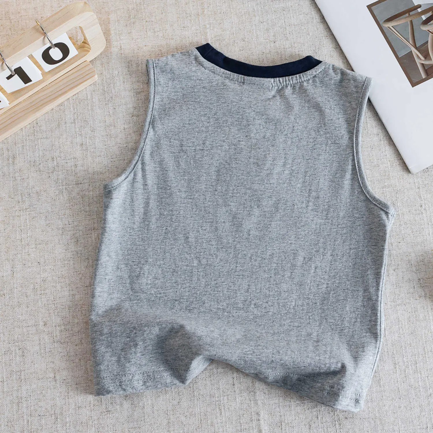 Children's Vest Boys Pure Cotton 2025 Summer — feature 10