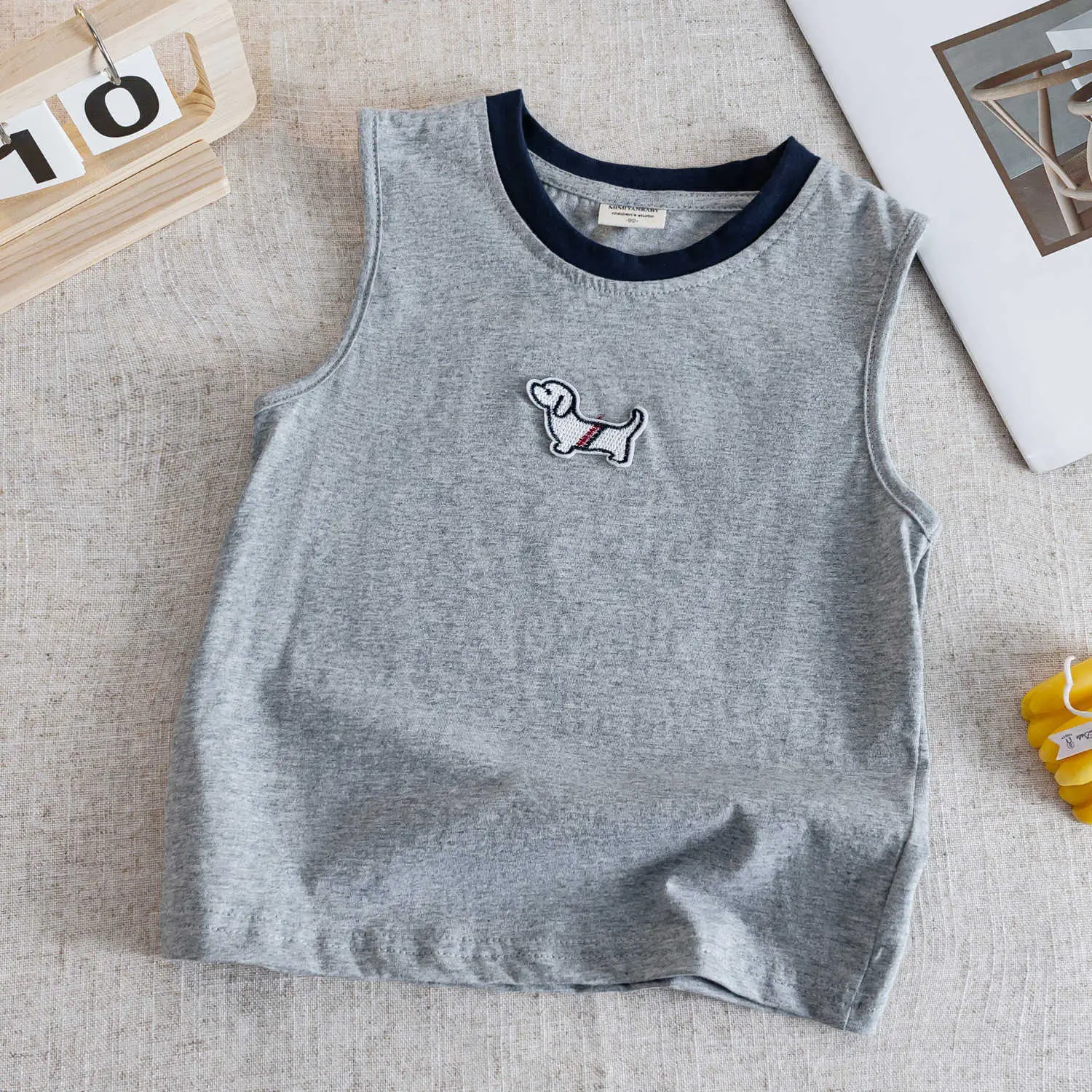Children's Vest Boys Pure Cotton 2025 Summer — feature 4
