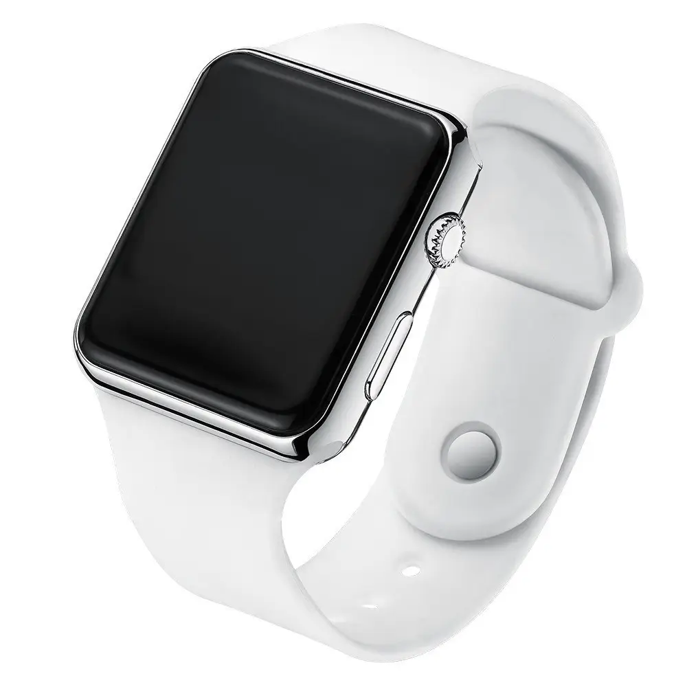 Luminous Electroplated Sunglasses with High-Looking Digital Watch — feature 1