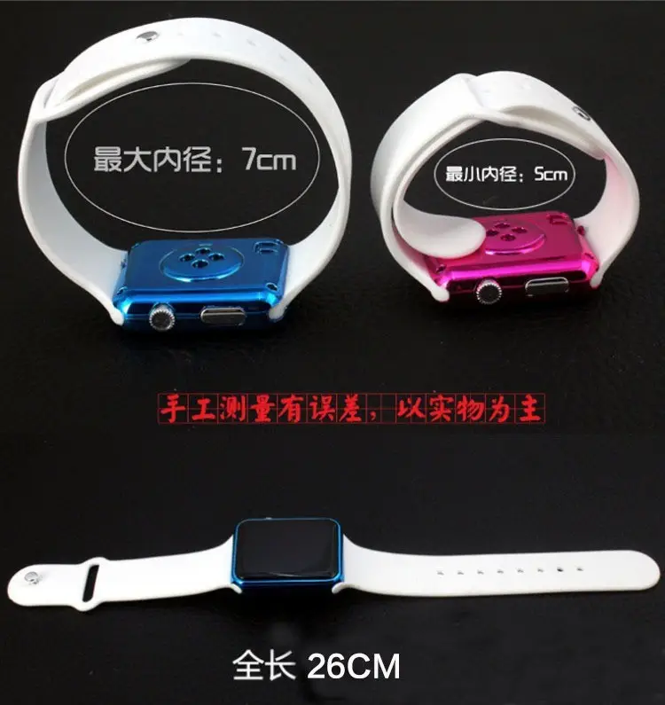 Luminous Electroplated Sunglasses with High-Looking Digital Watch — feature 10