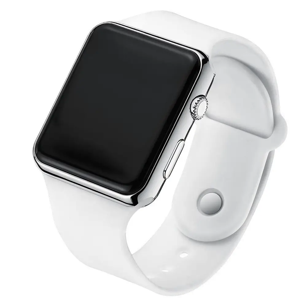 Luminous Electroplated Sunglasses with High-Looking Digital Watch — feature 3