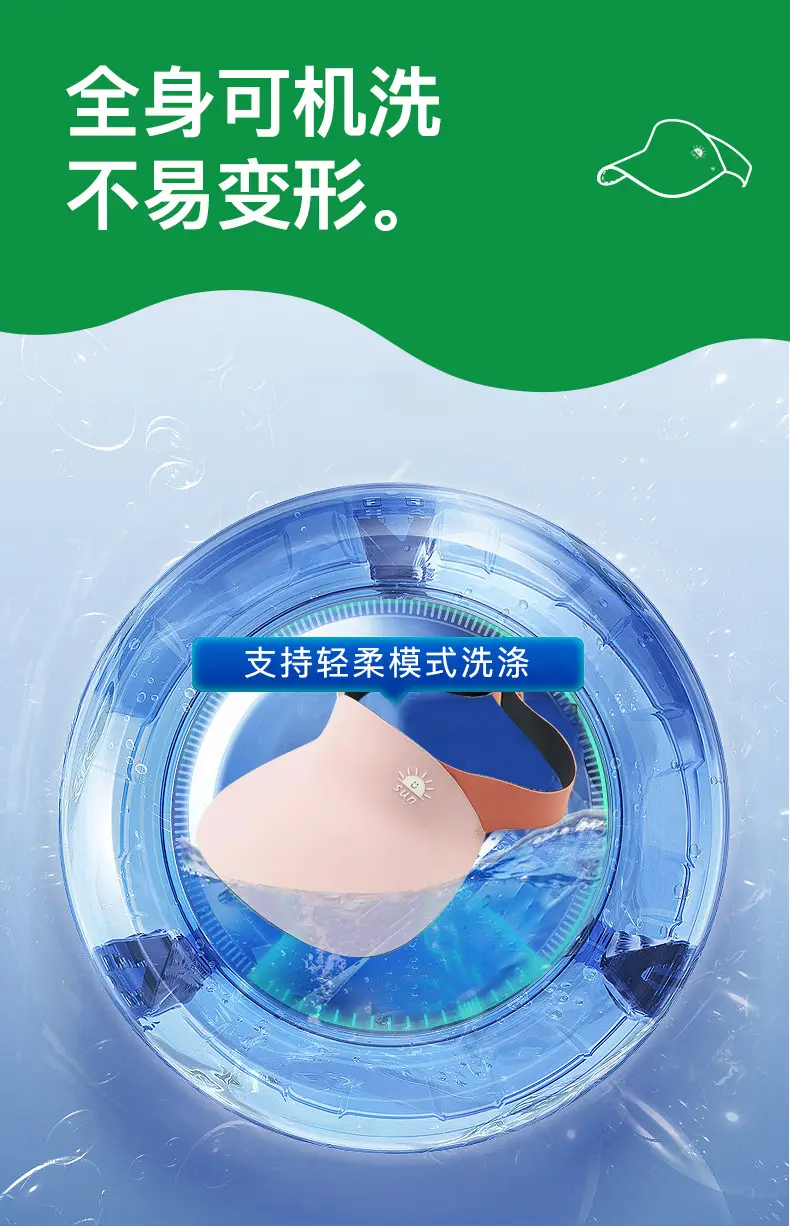 Children's UV Protective Hats for Boys Girls Lightweight Breathable — feature 14