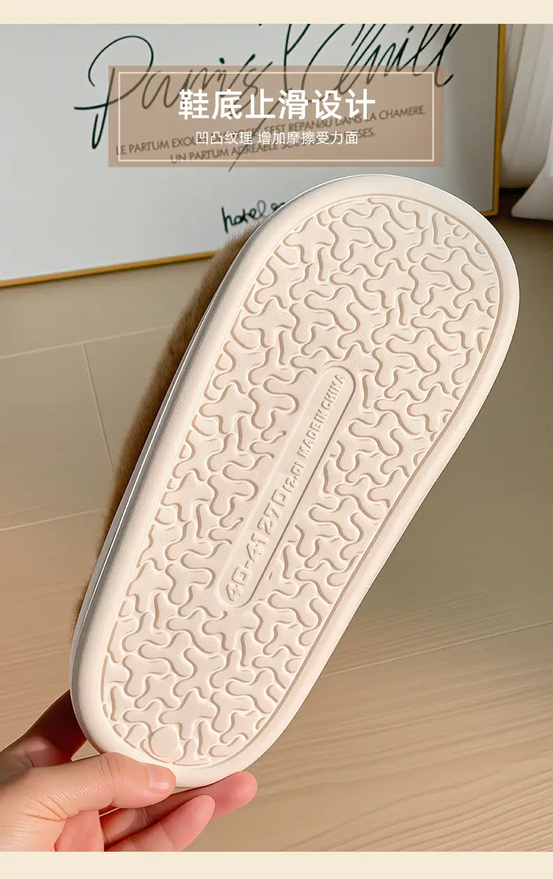 New Cartoon Kapibara Warm and Wear-Resistant Eva Large White Sole Cotton Slippers for Women Wholesale Soft Home Delivery — feature 7