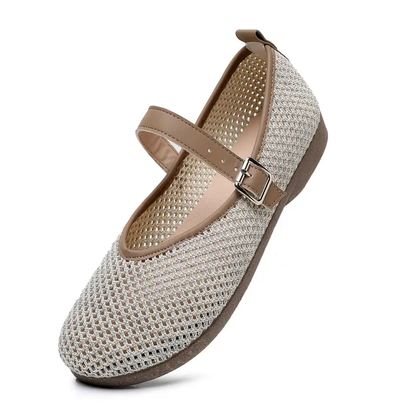 Women Fly Woven Mesh Mary Jane Shoes 2025 - Image 8