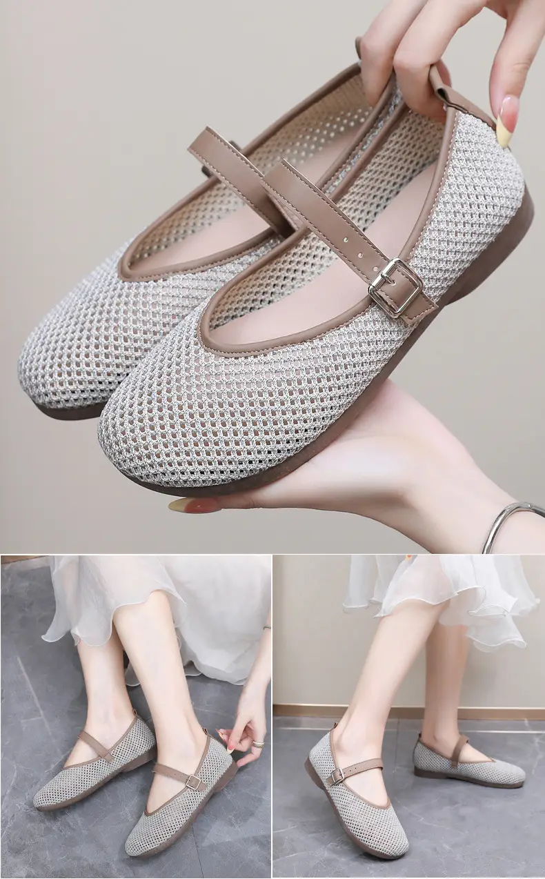 Women Fly Woven Mesh Mary Jane Shoes 2025 — feature 14