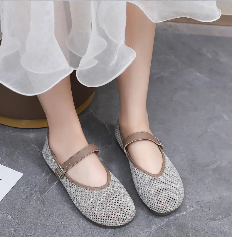Women Fly Woven Mesh Mary Jane Shoes 2025 — feature 16