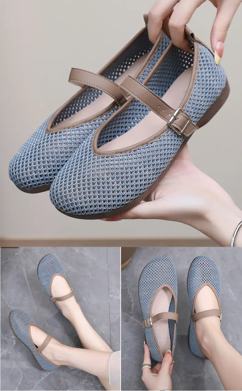 Women Fly Woven Mesh Mary Jane Shoes 2025 — feature 19