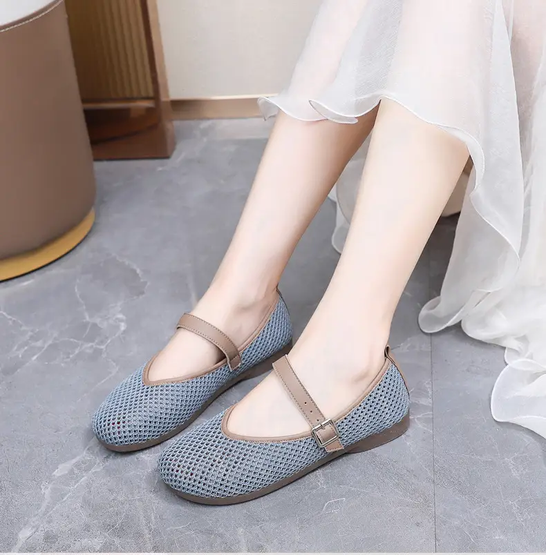 Women Fly Woven Mesh Mary Jane Shoes 2025 — feature 21
