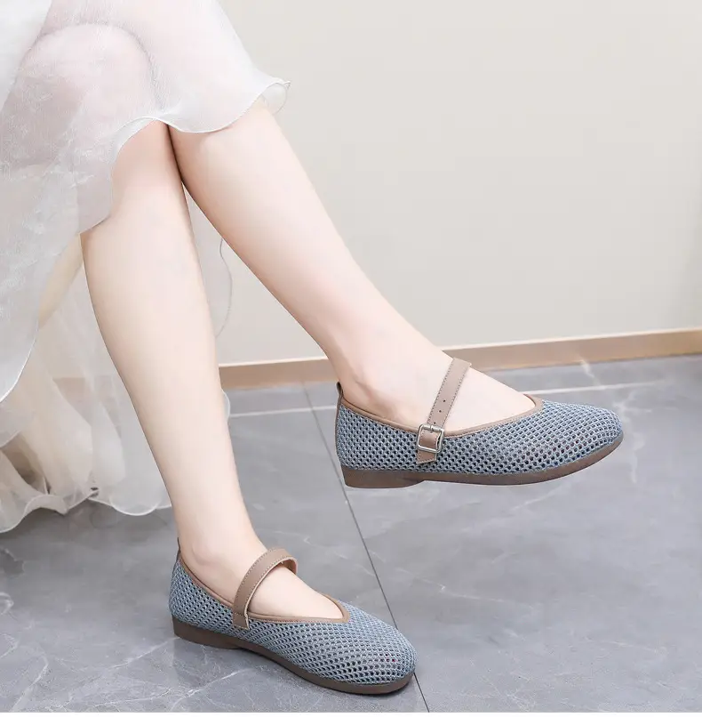Women Fly Woven Mesh Mary Jane Shoes 2025 — feature 22